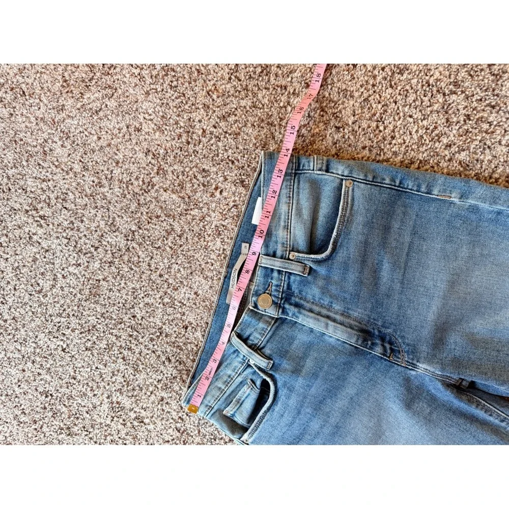 Hudson Jeans Womens Size 28 Light Wash Frayed Hem High Rise Denim - Picture 6 of 7